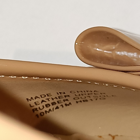 Michael Kors Kiera Flex Mid Pump Patent Dk Nude Size 10M never worn - Picture 6 of 12